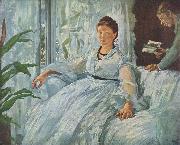 Beim Lesen, Edouard Manet